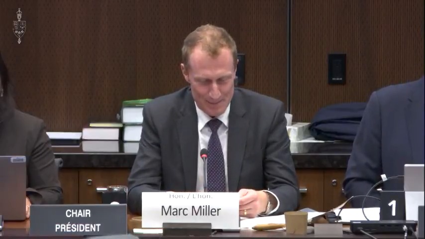 This is the moment an Amber Alert interrupted a Justice Committee meeting studying the broken Liberal bail system. The alert was triggered by a man abducting his daughter after murdering her mother. While on bail. This is tragic. This isn't partisan. We need real solutions now.