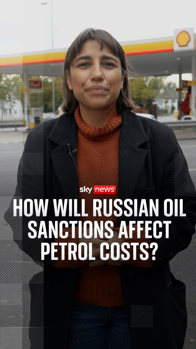 Sky's @GurpreetNarwan examines how Trump's sanctions on Russia's two biggest oil companies will affect petrol costs in the West. The US president imposed these sanctions with the aim of putting further pressure on Putin to enact in a ceasefire Latest ➡️
