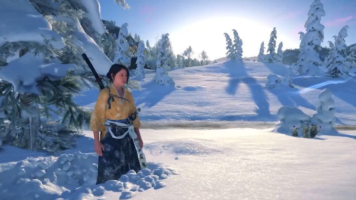 Every snow particle, leaf, and god ray rendered with purpose ❄️ Sucker Punch dives into the tech powering Ghost of Yōtei’s breathtaking world: