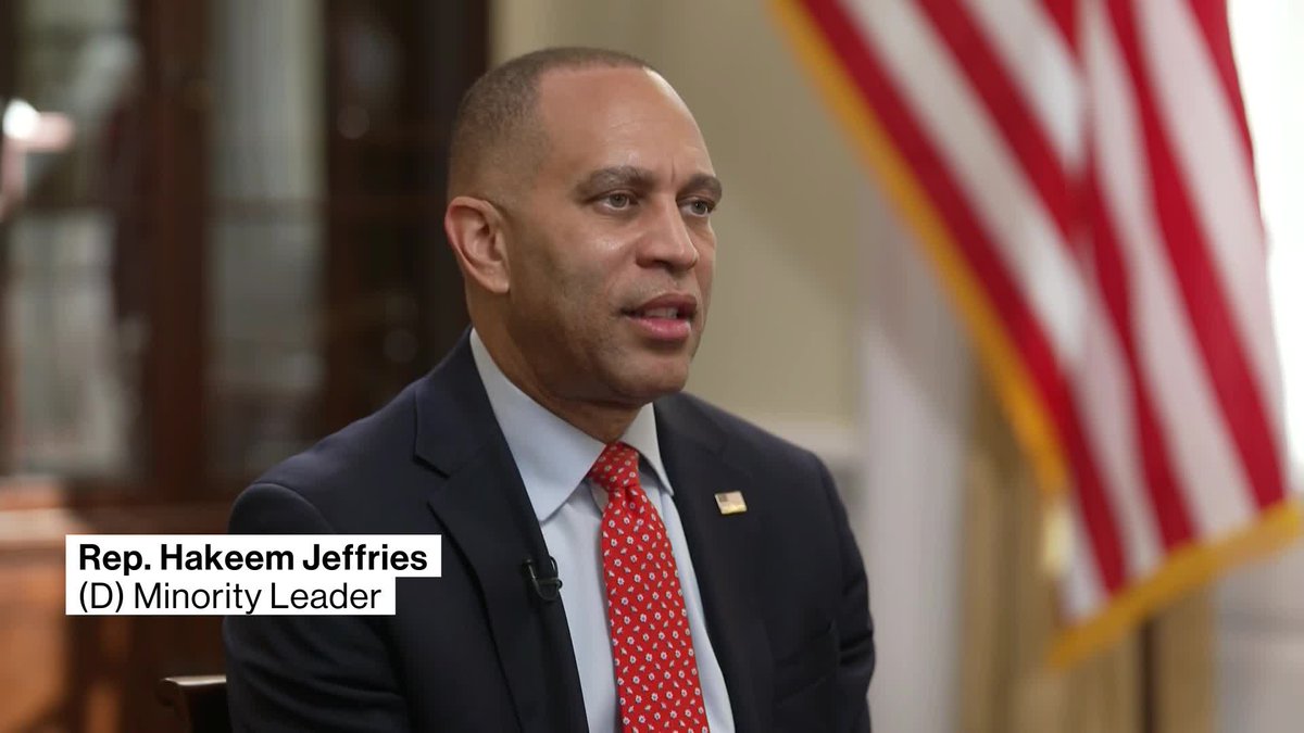 .Hakeem Jeffries, the House Democratic Minority Leader from New York, says talks with Republicans on ending the government shutdown have been limited. He speaks to Bloomberg's David Gura in Washington