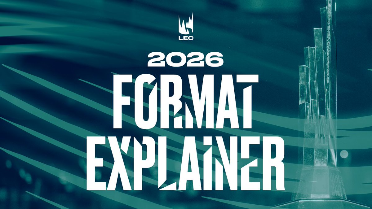 The 2026 #LEC Season Format explained!