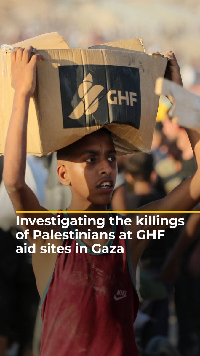 After months of blockade and starvation in Gaza, Israel allowed a new US venture, the GHF, to distribute food. Branded as a lifeline, its sites quickly became known by Palestinians and dozens of human rights groups as “death traps”. Watch our latest investigation on YouTube
