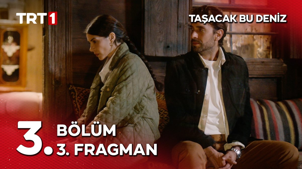 “Kadere de aşk olsun, yazdı kavuşturmadı.” #TaşacakBuDeniz 3. Bölüm 3. Fragmanı yayında! 📺 Yeni bölüm yarın ve her cuma 20.00’de TRT 1’de!