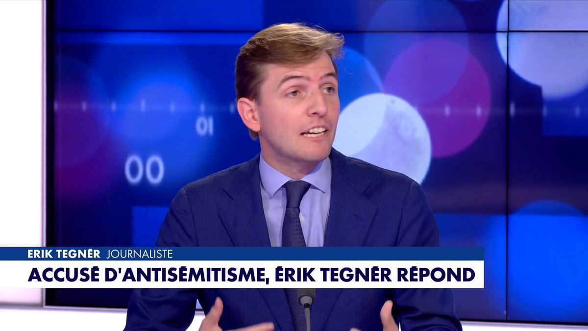 «Pour des propos basés sur des livres, je suis accusé d'être antisémite». Accusé d'antisémitisme, Erik Tegnér répond, dans #Facealinfo