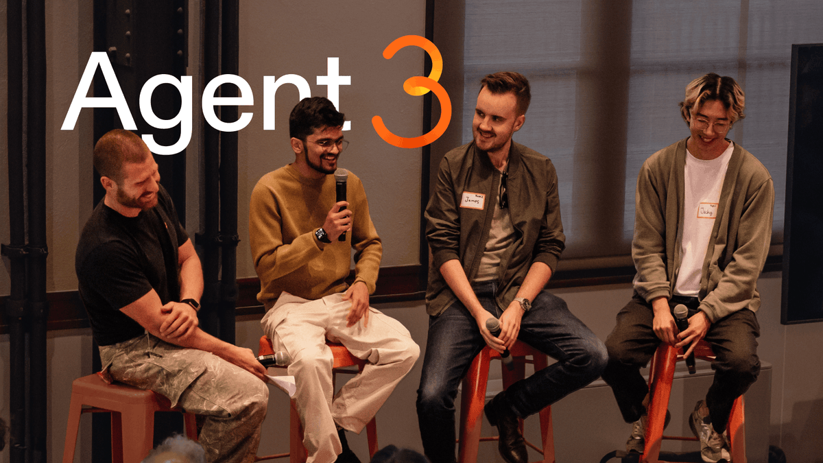 Get a behind the scenes look at building Replit ⠕ Agent 3 from our latest fireside chat with Tech Week & Y Combinator
