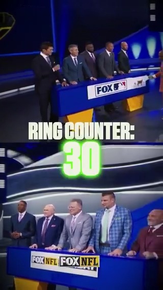 That's a whole lotta rings between our NFL on FOX and FOX Sports: MLB crew 💍🤯
