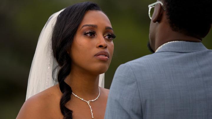 Kalybriah to Edmond in the #LoveisBlind finale: "You deserve someone that is 100% at the altar."