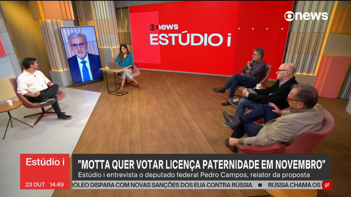 "É um momento maravilhoso. Se você puder ficar ali um mês junto com a mulher, cuidando daquela criança, a relação que é criada, a divisão de tarefas, é superimportante", comentou Valdo Cruz sobre o projeto que amplia a licença-paternidade para um mês. #Estúdioi ➡ Assista à #GloboNews: