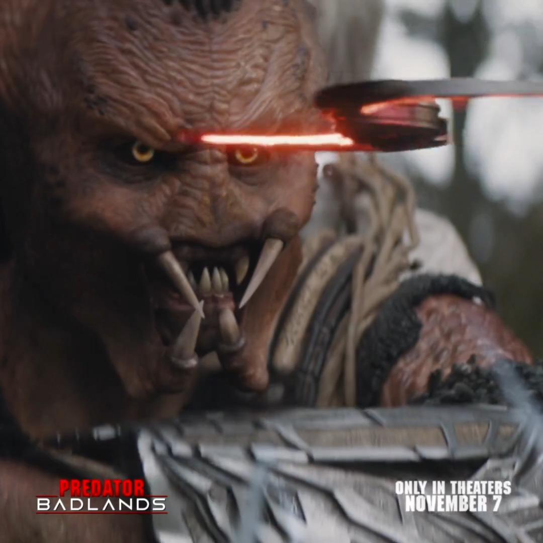 A hunt for honor, survival, and strength. On November 7, Predator: Badlands arrives in theaters. Get tickets now: