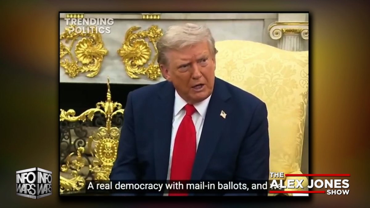 BOMBSHELL: Trump Moves To End Mail-In Voting Forever! "You Can Never Have A Real Democracy With Mail-In Ballots- They're Corrupt- Massive Fraud All Over The Place! Democrats Want It Because It's The Only Way They Can Get Elected!"