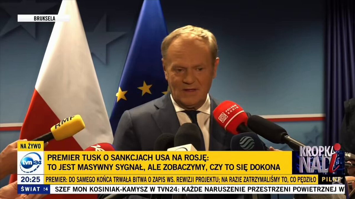 W 2027 roku nie oddamy władzy sympatycznym panom z PiS. Donald Tusk po udanym dniu w Brukseli, w znakomitej formie, komentuje najnowsze sondaże 👍