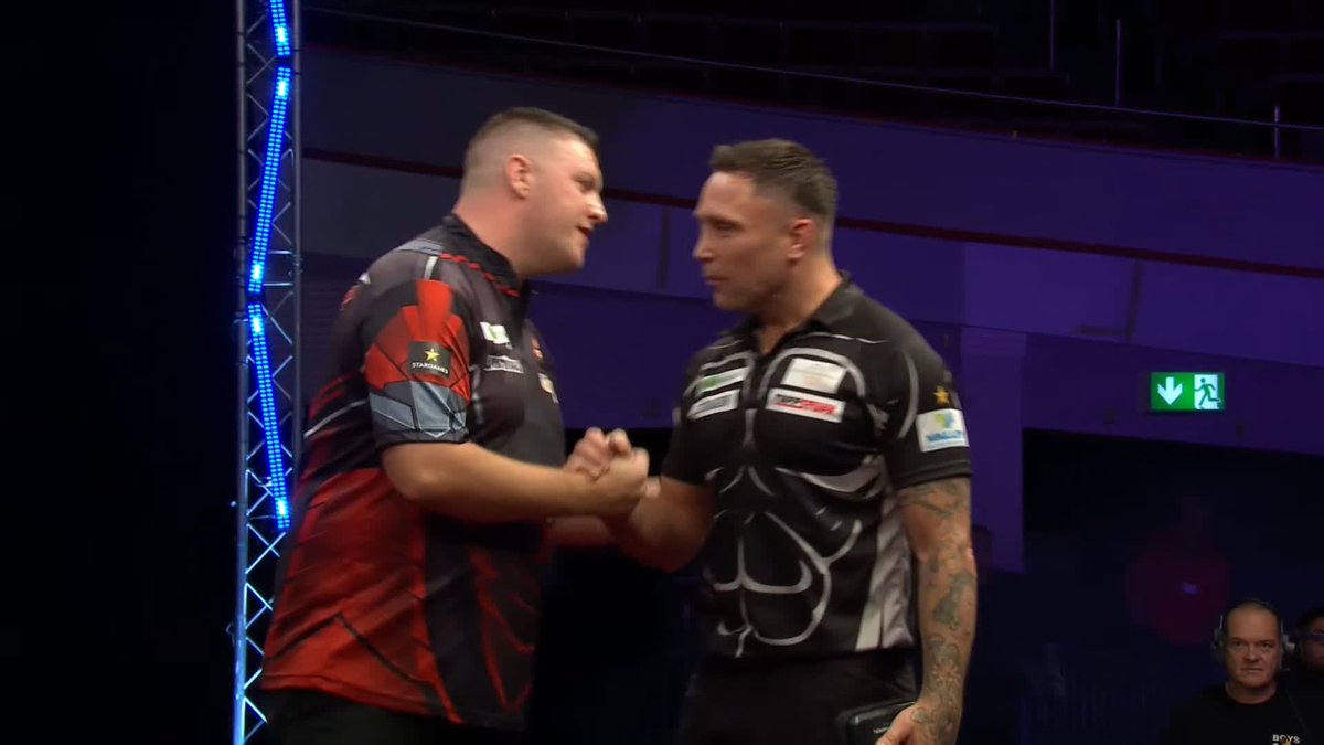 GURNEY PUTS OUT PRICE! Revenge for Daryl Gurney after his defeat earlier this year in Blackpool, as the Northern Irishman beats Gerwyn Price 6-3 to book his spot in Round Two! 📺 #ECDarts | R1
