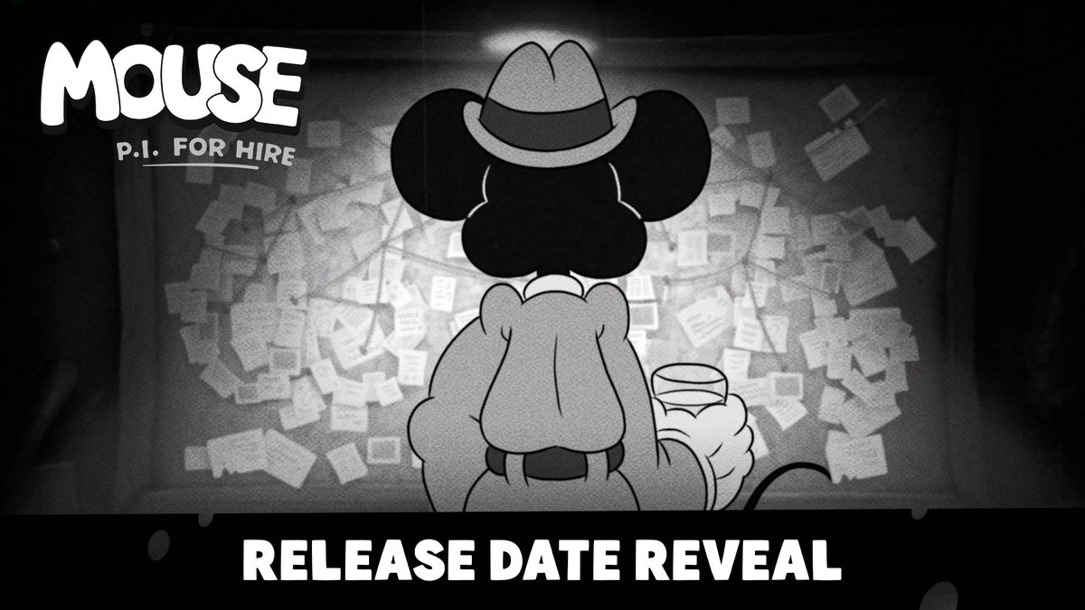 MOUSE: P.I. For Hire, launching 19 March 2026. Wishlist now 🐭 Steam: PlayStation: Xbox:
