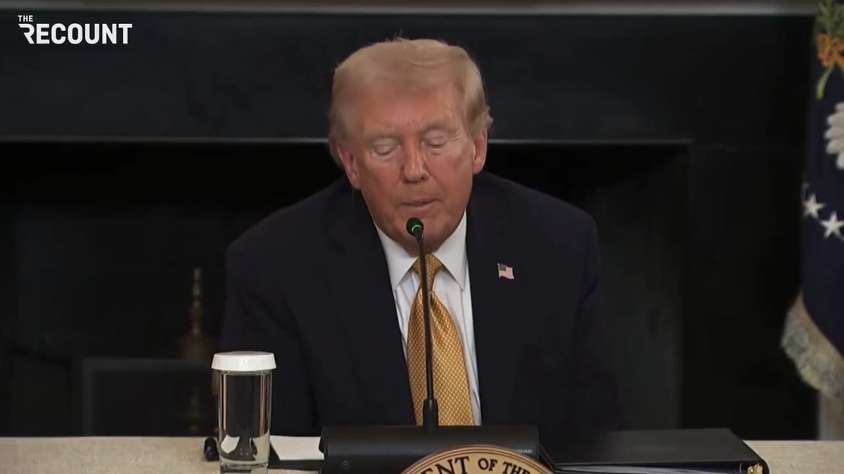 Trump says he doesn't know if a grand jury will indict Sen. Adam Schiff for mortgage fraud, after he is prompted by a claim from right-wing reporter Brian Glenn. Trump: "You tell me that he's going to be indicted. I don't know. ... I can only tell you he's ... very bad."