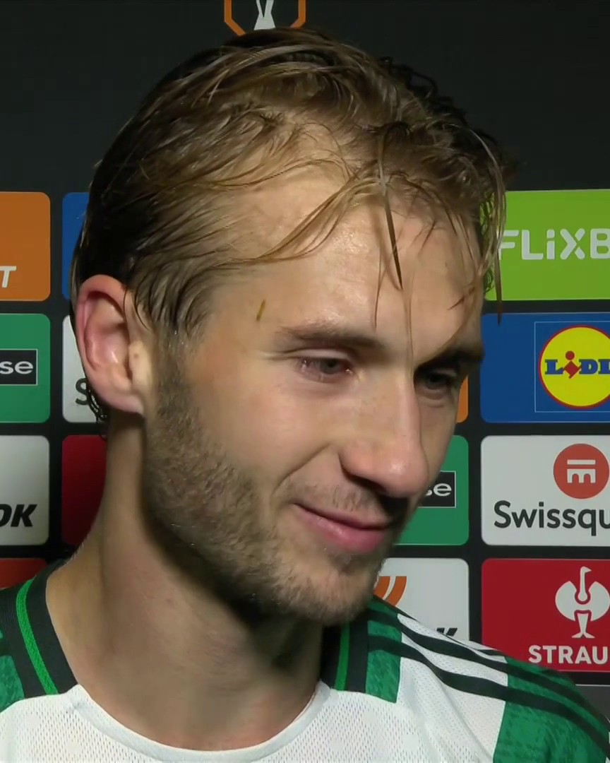 "We've had a tough, tough period... one game can turn it around" 🤞 Match-winner Benjamin Nygren says he is proud of his Celtic teammates as they come from a goal down to win in the Europa League. 🎙️ Connie McLaughlin 📺 TNT Sports &amp; discovery+ UK