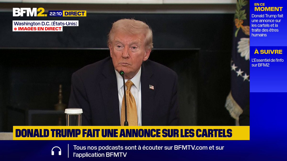 💬"Ne vous inquiétez pas pour la Cisjordanie. Israël ne va rien faire avec la Cisjordanie, ok ?", affirme Donald Trump lors d'une conférence de presse à la Maison Blanche en réponse à une question sur un vote au Knesset en Israël et l'annexion du territoire #BFM2