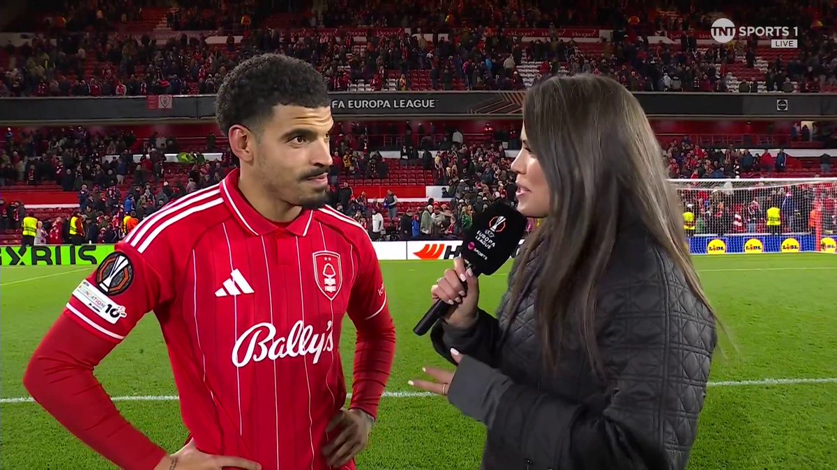 "I feel like I can finally breathe!" 😅 Morgan Gibbs-White reflects on Nottingham Forest’s win and a return of team identity 🗣️ 📺 TNT Sports & discovery+ UK | 🎙️ Becky Ives