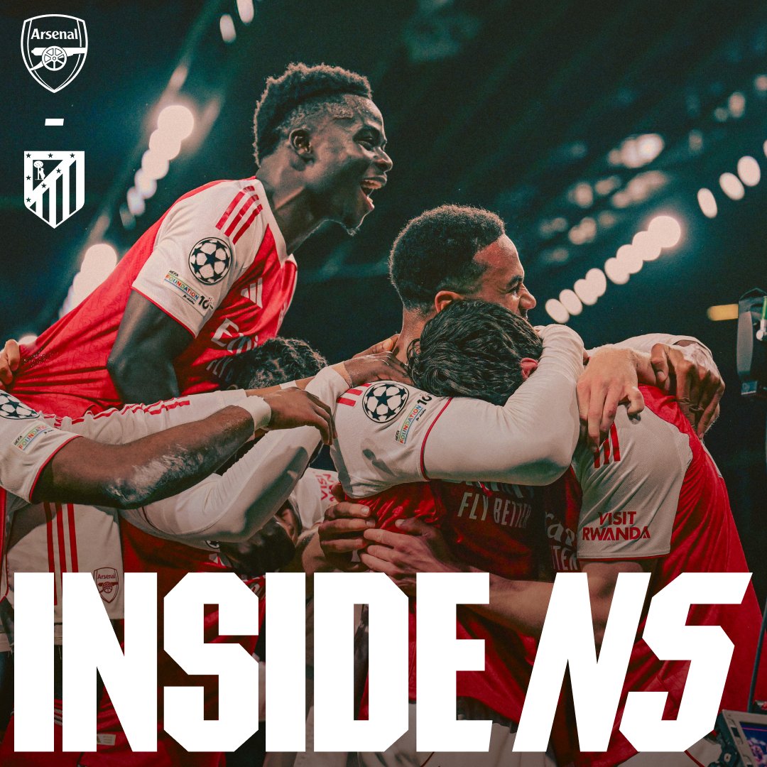 An incredible night in the Champions League 🤩 Go Inside N5 for our emphatic 4-0 victory against Atletico Madrid 💪