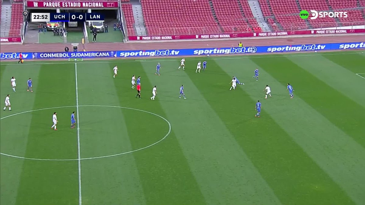 🇦🇷😮💨 QUÉ PEDAZO DE GOL DE RODRIGO CASTILLO, POR FAVOR. U DE CHILE 0-1 LANÚS.