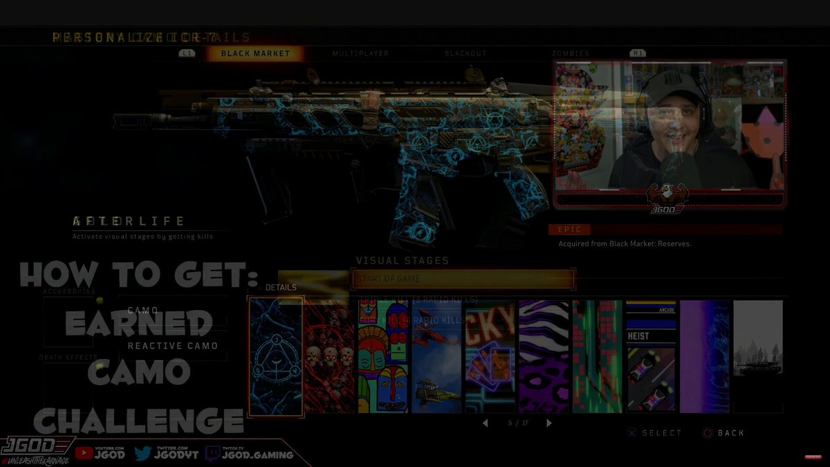 Look what they took from us…BO4 camos were DIFFERENT🔥 BO7 better bring this energy back 0:00 Gold 0:17 Diamond 1:31 Dark Matter 1:49 Skullcracker 2:08 Cipher 2:47 Plasma Drive 3:13 The Strip 3:58 APB 4:25 Killathon 5:10 Dogfight 5:40 Party Rock 6:25 Death Reel 6:54 Soul Eater 7:41 Roadtrip 8:18 Masked 8:44 D-Day 9:17 Afterlife 9:51 Spinal Trap 10:21 Vanguard 11:07 Future Sight 11:35 Rampage 12:07 Weaponized 115 12:34 Incandescent 13:00 Nebula 13:20 Grey Matter 13:44 Solar Flare 14:05 Treasure Vault 14:29 Access Denied 14:47 Take it Personally 15:32 How Much? WTF