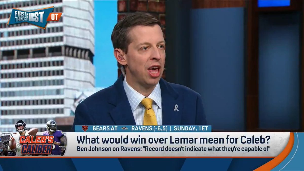 What would a win over Lamar mean for Caleb? Danny Parkins: “If Caleb outplays Lamar and the Bears win, that will be the arrival game for Caleb Williams.” Chris Broussard: “A win over Lamar and the Ravens would mean nothing.”