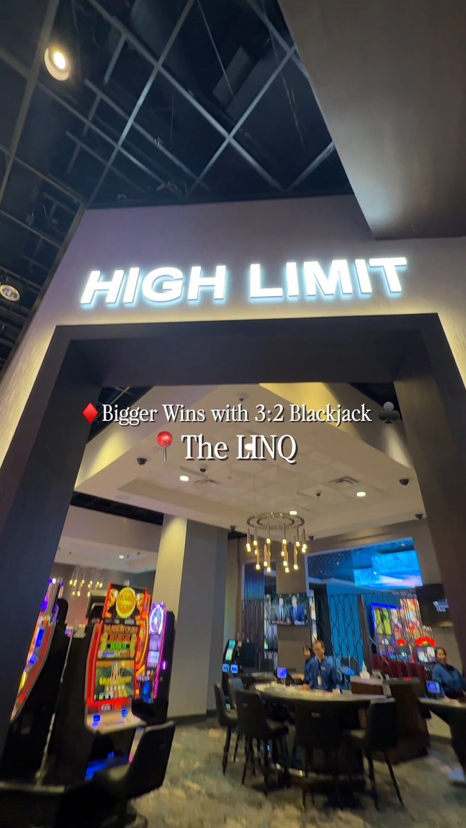 Making every hand count 🎴 Pull up to our NEW High Limit for 3:2 Double-Deck and 3:2 Shoe Blackjack—Are you ready to double down? 21+ to gamble. Gambling Problem? Call 1-800-522-4700 or text 800GAM.