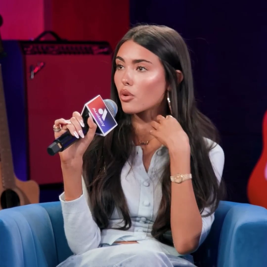 Madison Beer on meeting TWICE at the Victoria's Secret show: "I had never met any of them before [the show]. I was at an event once with TWICE, but we didn't cross paths. They were all so sweet. Everyone was so great to work with, I loved watching everybody."