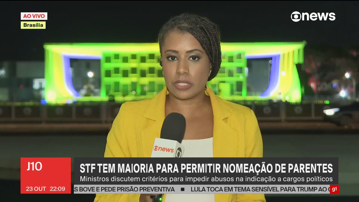 O Supremo Tribunal Federal (STF) formou maioria para permitir a nomeação de parentes de autoridades em cargos políticos. Saiba mais com Karla Lucena. ➡ Assista ao #J10: #GloboNews