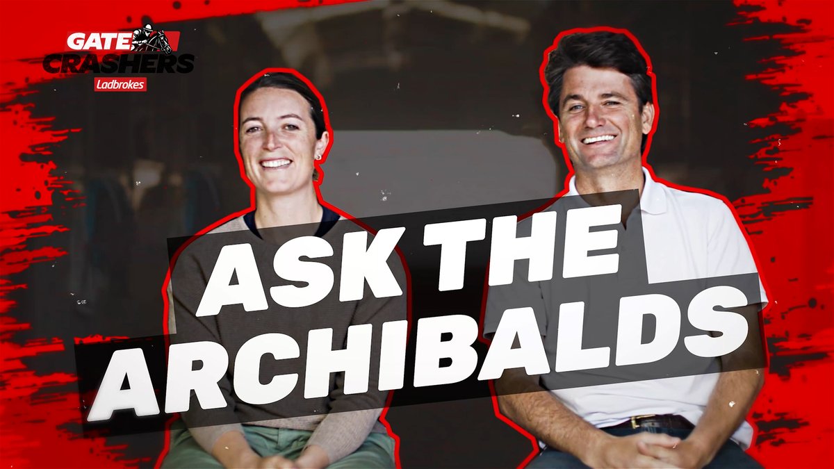 Annabel &amp; Rob Archibald are the Sydney training duo shaking up the industry 🏇🏾 But how did they handle some quick fire questions from the Ladbrokes Gatecrashers? @ANeashamRacing