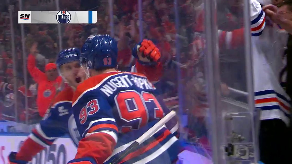 RNH! RNH! RNH! 🟠🔵 The Edmonton Oilers have tied this game!