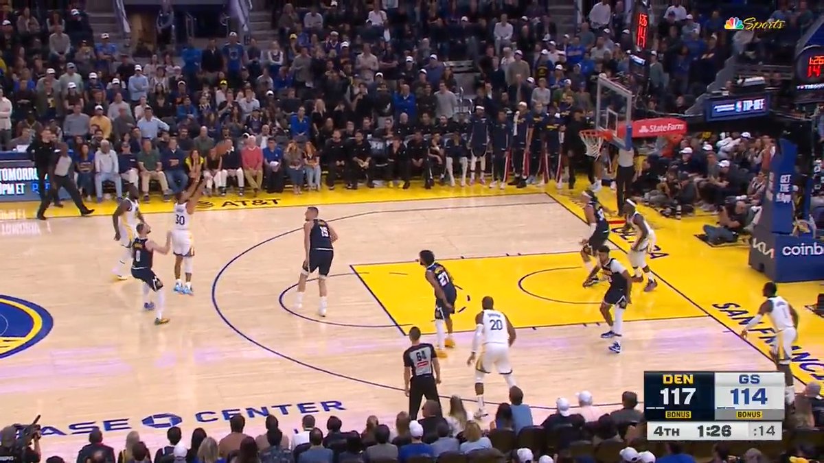 It’s a privilege to watch Steph Curry shoot the ball. Incredible.