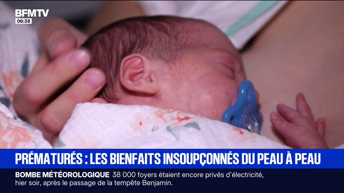 👩‍🍼 Le peau à peau, un moyen d'apaiser son bébé et de lui permettre d'avoir un meilleur QI à l’âge de 5 ans, selon des chercheurs