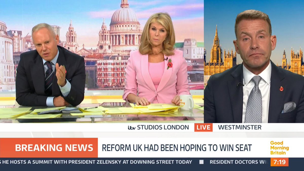 'We are not far right, we are right of centre', says Reform Party Chairman Dr David Bull. @robbierinder and Kate Garraway question the Reform Party Chairman on the party.