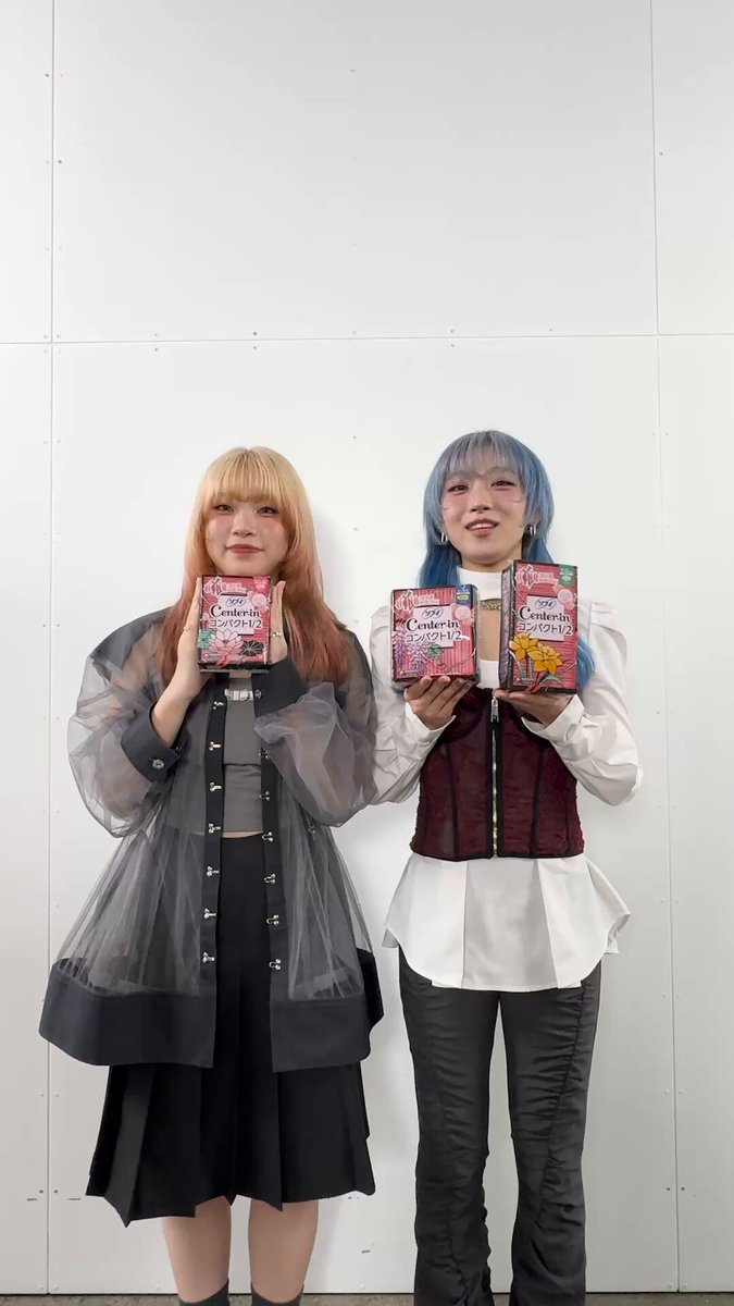 #センターイン​ × #HANA メンバーからのコメント❸ ╰━━━━━━ｖ━━━━╯ 商品づくりもビジュアル撮影も 楽しんでいたお2人💐🤍 #JISOO #MAHINA HANA