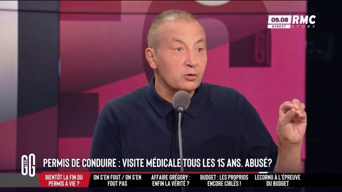 🚘 Permis de conduire : bientôt une visite médicale tous les 15 ans… 🗣️ Mourad Boudjellal : "Moi je suis Français, et l'Europe, je vous emmerde. Je ne veux pas que des gens pour qui je n'ai pas voté viennent m'expliquer ce que je dois faire." #GGRMC