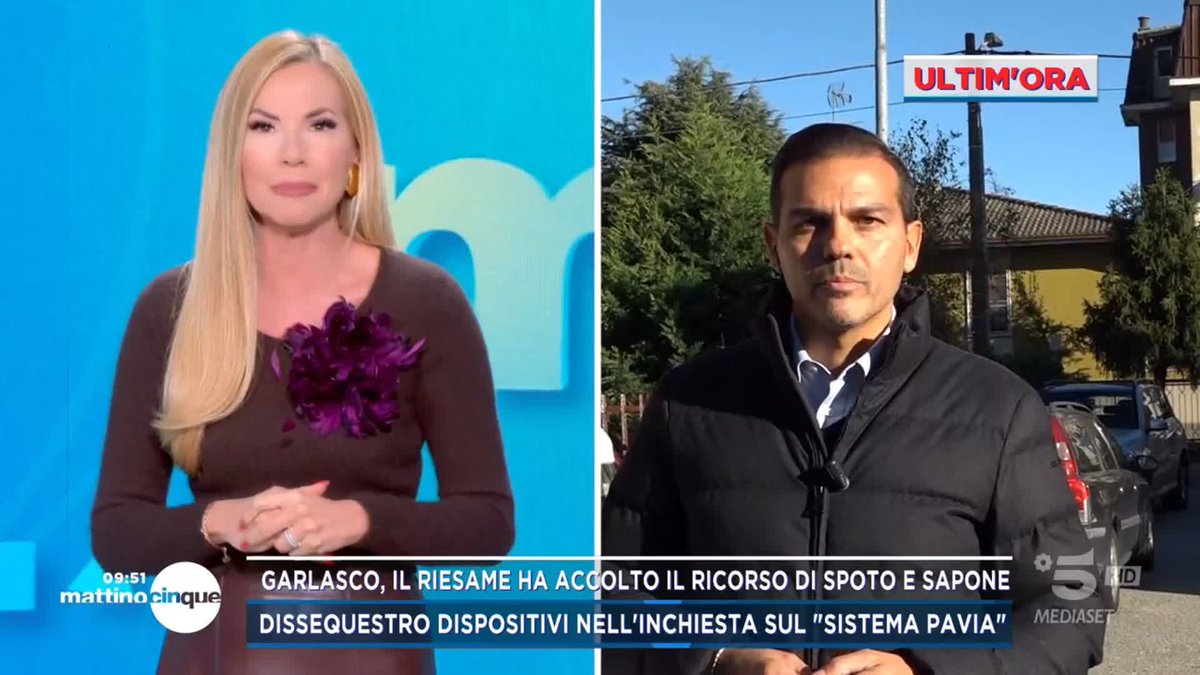 #Garlasco, "L'ho conservato, fotocopiato e fatto vedere a tutti" l'intercettazione di Sempio del 2017 sullo scontrino #Mattino5
