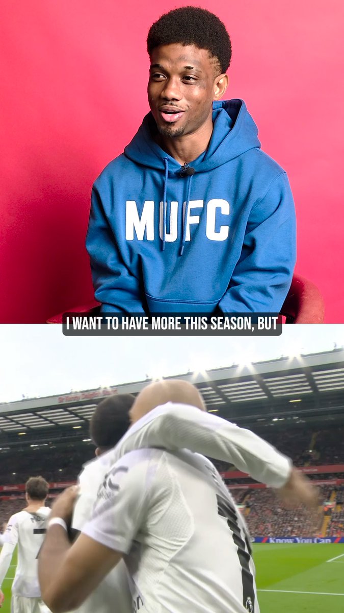 Amad and Bryan are hoping for more of the same on Saturday 👀