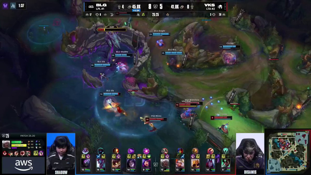 BARON and ACE for Bilibili Gaming! #Worlds2025