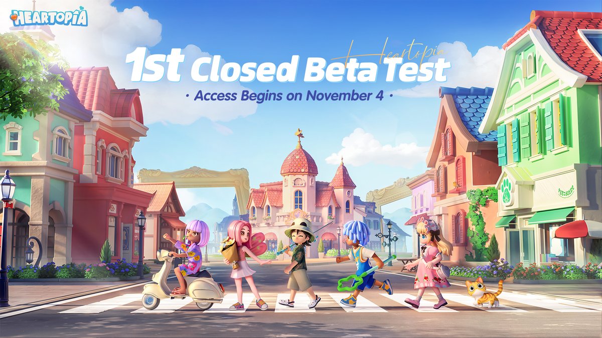Heartopia 1st CBT CG | Dreamy Life in a Cozy Town Heartopia, a Relaxing Slow-life Simulation game, will begin the first CBT on November 4. Multi-platform pre-registration is now live! See you in Heartopia!