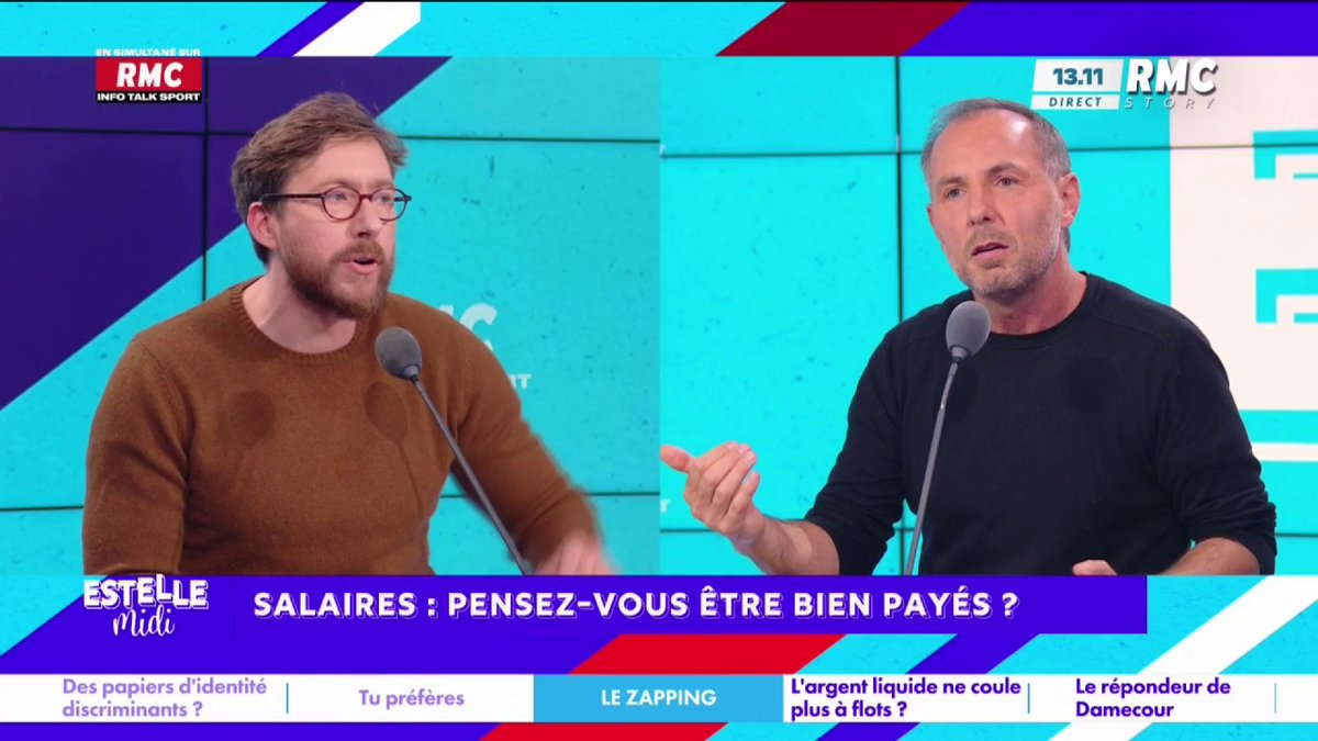 🎙️ Jean-Philippe Doux : "Avant, on savait se priver ! Aujourd'hui, on ne sait pas se priver... Regardez, quand on parle de ces gens qui ont du mal à vivre, ils ont tous un smartphone !" 🎙️ Pierre Rondeau : "C'est quoi ce discours ? Si t'es pauvre, c'est de ta faute ?!" #EstelleMidi