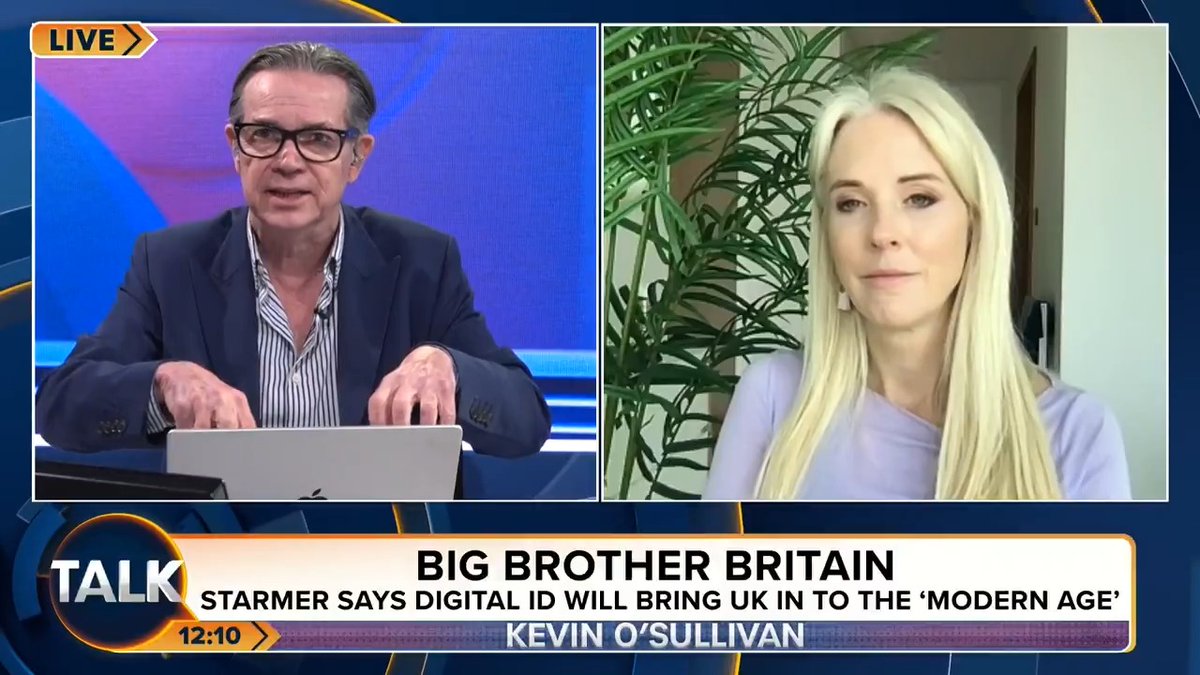 "I don't want your damned cards!" Kevin O'Sullivan rages against Keir Starmer's plan to introduce Digital ID cards, saying the hatred for the scheme in Britain is "palpable". Kevin O'Sullivan