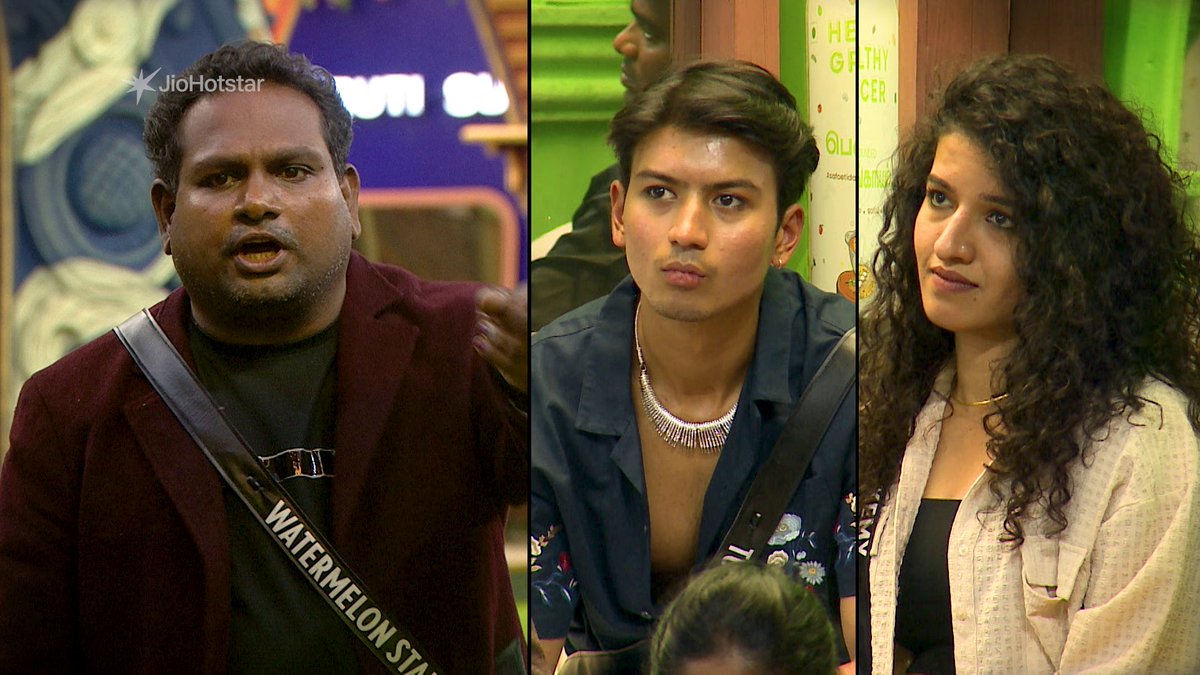 Captain of next week 💥💥💥 So one among #praveenrajdevasagayam & #VikkalsVikram Guess who? #BiggBossTamil9 #BiggBoss9Tamil