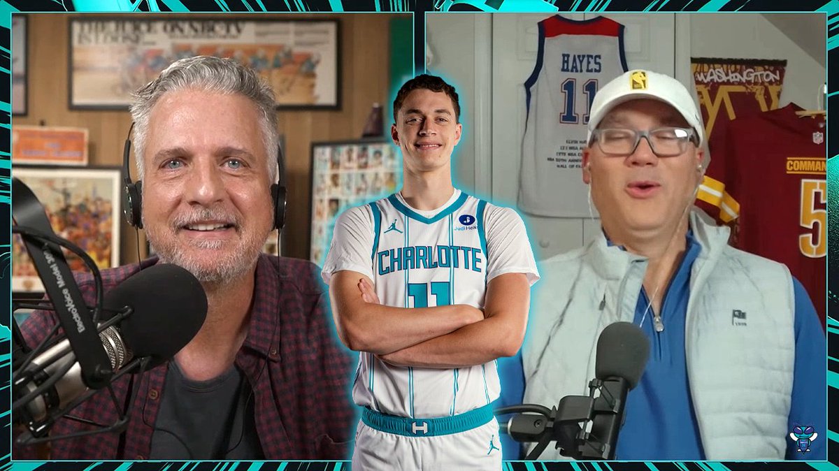 🎙️ Bill Simmons: "The heart wants what the heart wants, and my eyes kept drifting towards Charlotte. It's just a delightful League Pass team." "I like (Ryan) Kalkbrenner. I'm just going on the record. I think he's a real NBA player. I think he's a 30-minutes-a-game big guy."