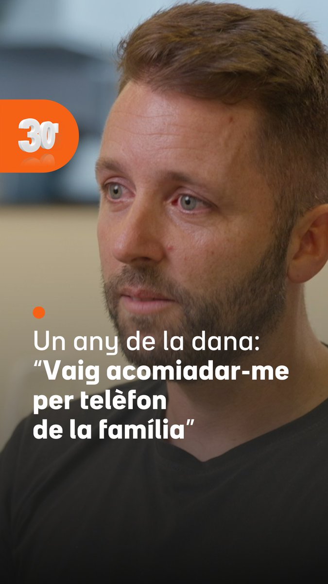 "Ja no estem plens de fang, però hem normalitzat estar malament." L'Antonio va estar a punt de morir ofegat. Fins i tot es va acomiadar de la família per telèfon. Com moltes altres víctimes de la dana, té estrès posttraumàtic #UnAnyDana3Cat #30minuts3Cat