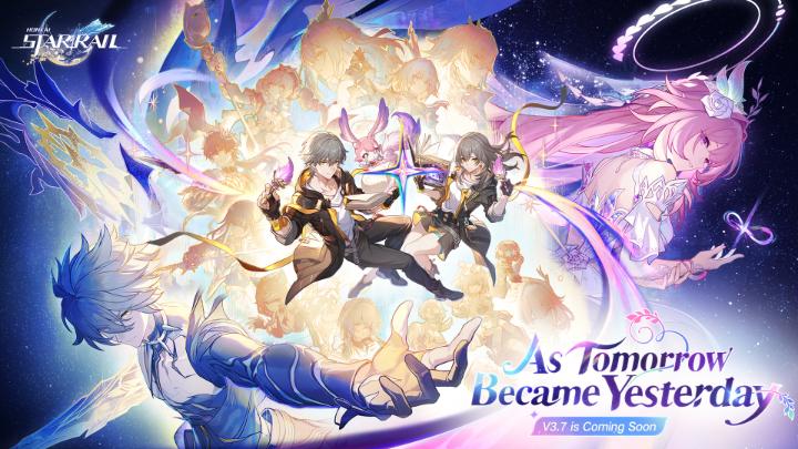 🎁Event With Rewards Honkai: Star Rail Version 3.7 Trailer: "As Tomorrow Became Yesterday" Watch Now: Let the gods bear witness: The answer to the universe is not a blaze of fury that burns the stars to ash. People will step upon time's ripples, bridging a path between tomorrow and yesterday. ※ This video contains content in development. Please refer to the official launch version for final content. English Voice: Jing Yuan — Alejandro Saab Sunday — Griffin Puatu Feixiao — Anairis Quinones Black Swan — Arryn Zech Lygus — Blythe Melin Cyrene — Aiden Dawn Phainon — Joshua Waters The Herta — PJ Mattson Screwllum — Steven Kelly Aglaea — Morgan Lauré Tribbie — Hayden Daviau Anaxa — Stephen Fu Follow this account and repost/quote this post to participate in the event 20 lucky winners will be randomly selected to receive gift cards worth approximately 25 USD. Deadline: 2025/10/30 23:59 (UTC+8) Download Now: ▼ View Detailed Event Rules: #HonkaiStarRail