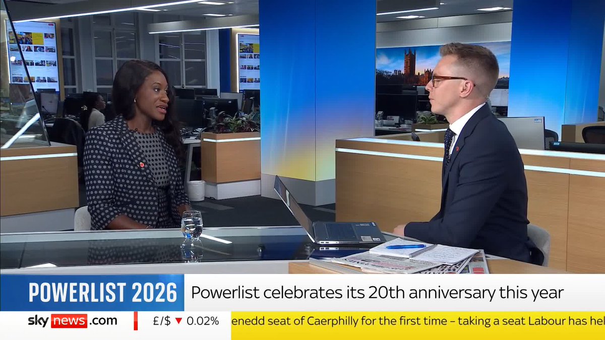 The Bank of England's chief financial officer Afua Kyei has been named the UK's most influential black person on the annual Powerlist. She tells Gareth Barlow that the list, in its 20th year, is making up for a history of black successes being forgotten.