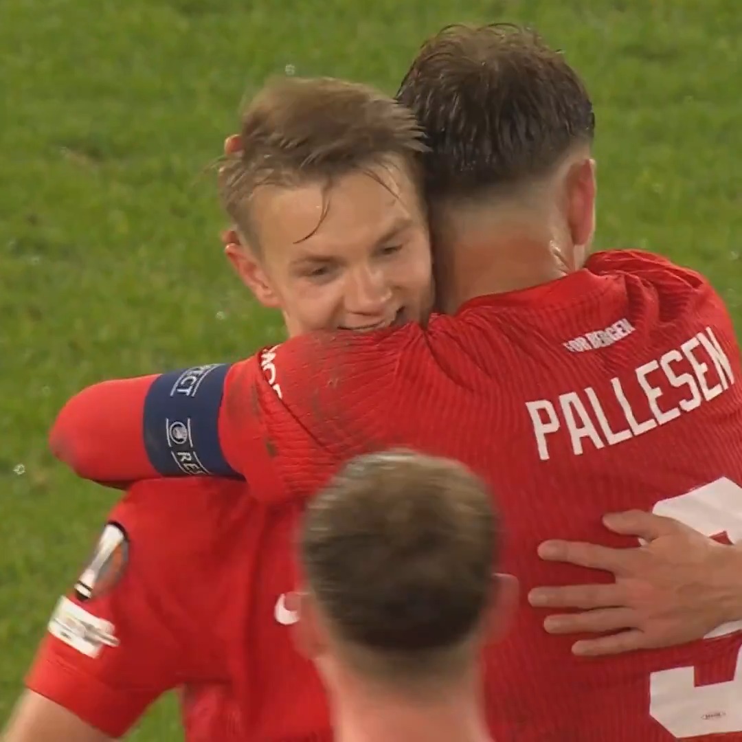 Brann's stunning 3-0 win over Rangers is crowned Performance of the Week 👑 #UELPOTW