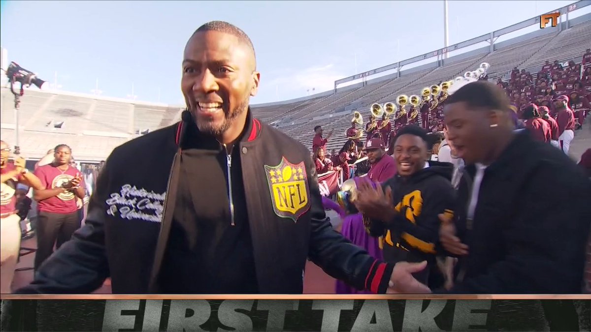 WE OUT HERE AT THE MAGIC CITY CLASSIC 🔥 Watch First Take now on ESPN and the ESPN App 🍿
