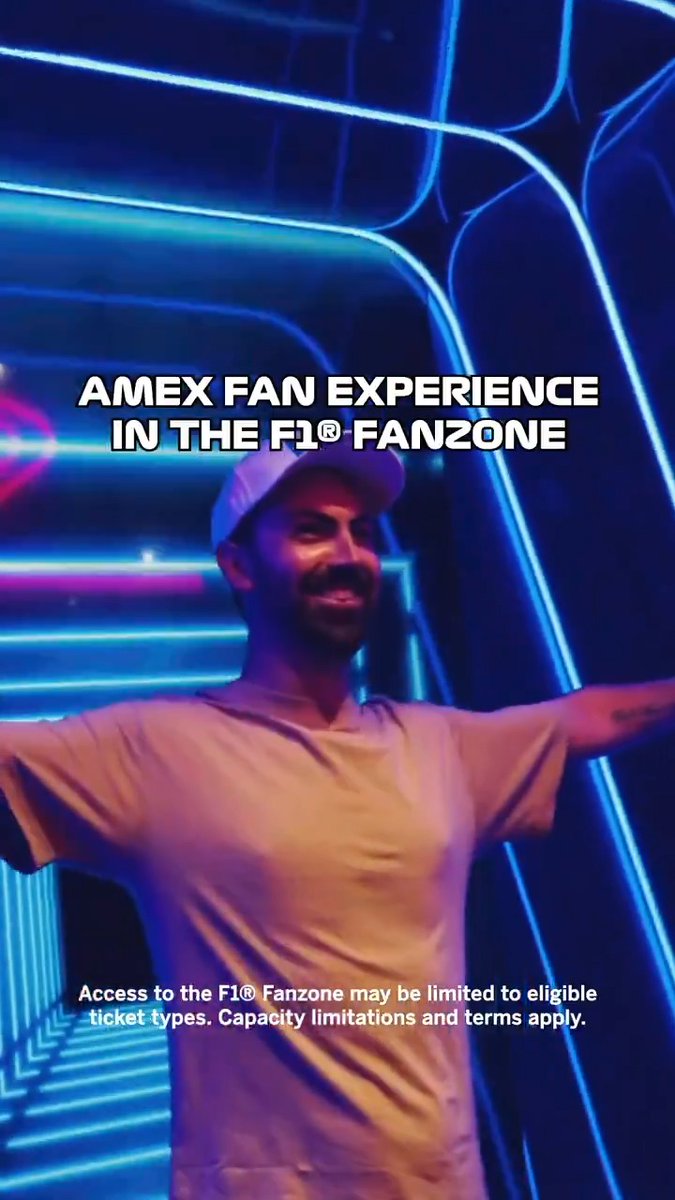 From race radios to exciting giveaways, Amex Card Members get more out of race weekends throughout the season ✨ Up next for exclusive perks: Mexico City & Las Vegas 👀 while supplies last, terms apply 👉 #F1 American Express