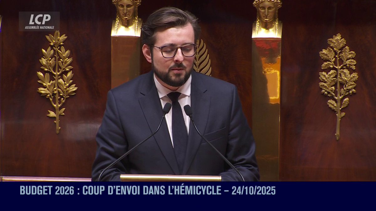 .Philippe Brun défend le "choix souverain" des socialistes de ne pas censurer le gouvernement. "En laissant sa chance à ce débat budgétaire, nous avons obtenu l'absence de l'utilisation du 49.3." #DirectAN #Budget2026 #PLF2026
